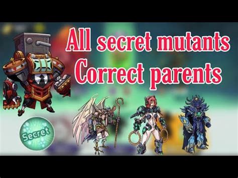 Secret Mutants Breeding! .